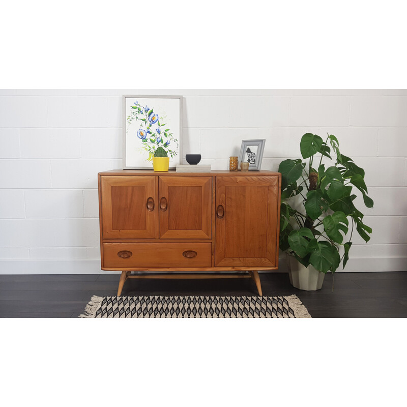 Vintage Ercol Splay Leg Sideboard, 1970s