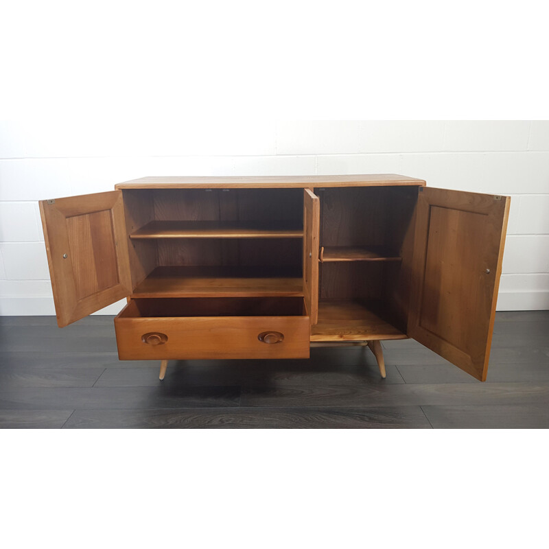 Vintage Ercol Splay Leg Sideboard, 1970s