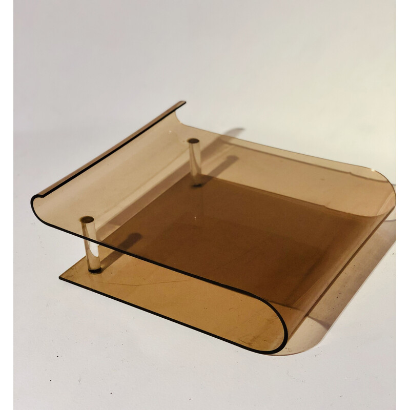 Vintage Plexiglas printer holder 1970