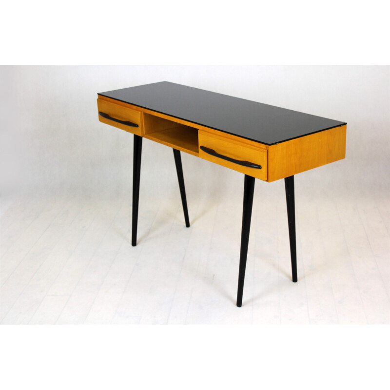 Mid-Century Desk or Console Table by Mojmír Požár for UP Bučovice, 1960s