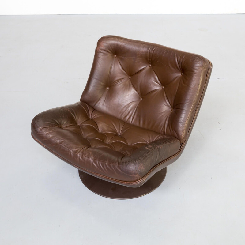 Vintage F976 lounge fauteuil by Geoffrey Harcourt 1960s