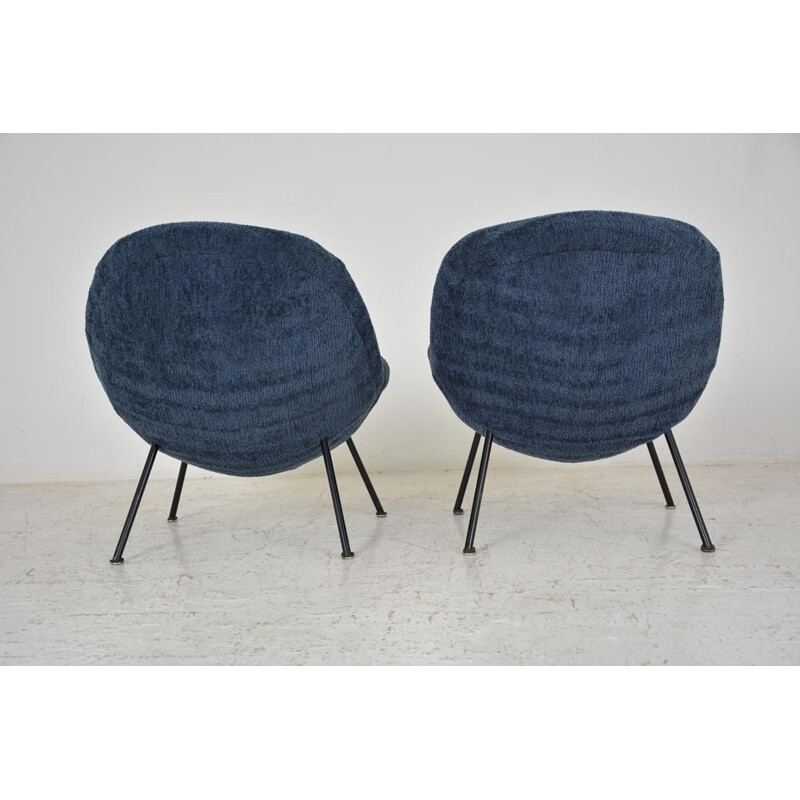 Pair of vintage armchairs by Fritz Neth for Correcta, 1950