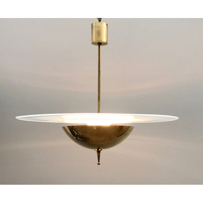 Vintage Italian Murano glass hanging lamp