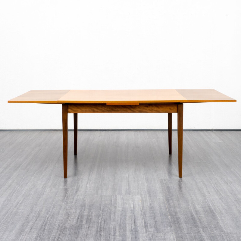 Vintage walnut dining table 1960s