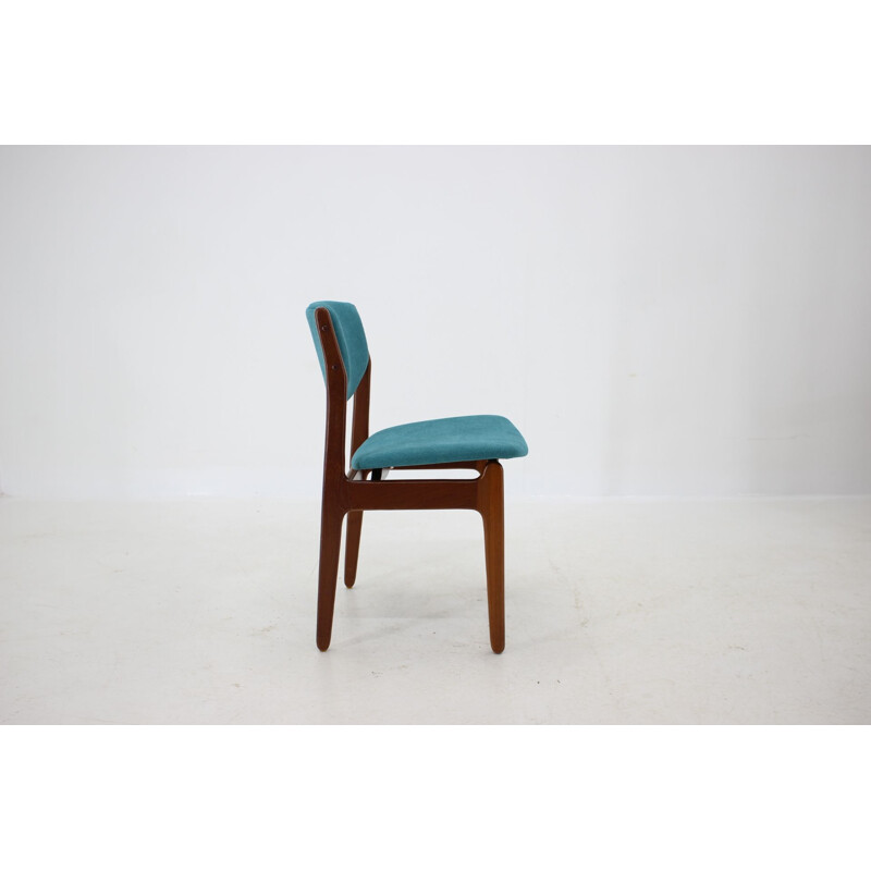 Chaise Vintage Teck Blue Side, Danemark 1960