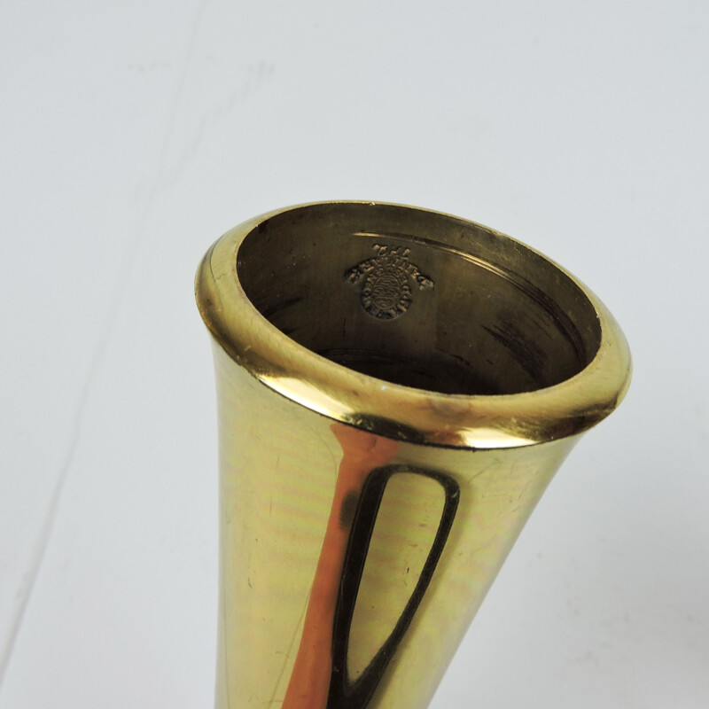 Pair of Vintage Brass Candlestick by Jens Quistgaard for Dansk Scandinavian, 1960s