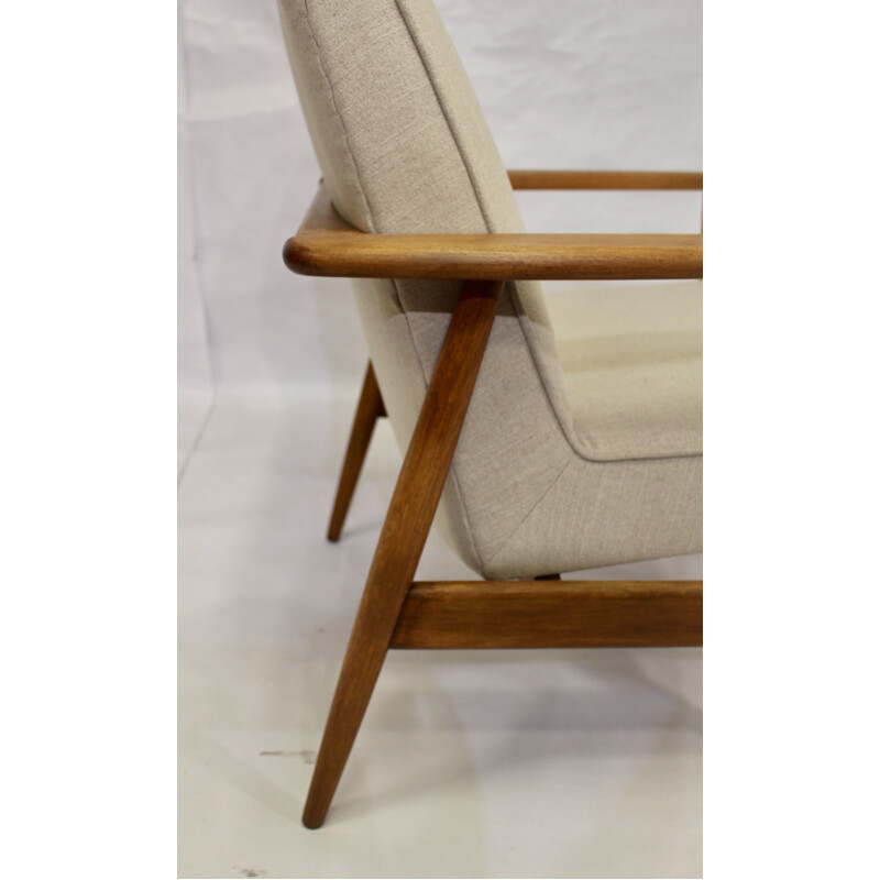 Vintage armchair by M. Zieliński 1960