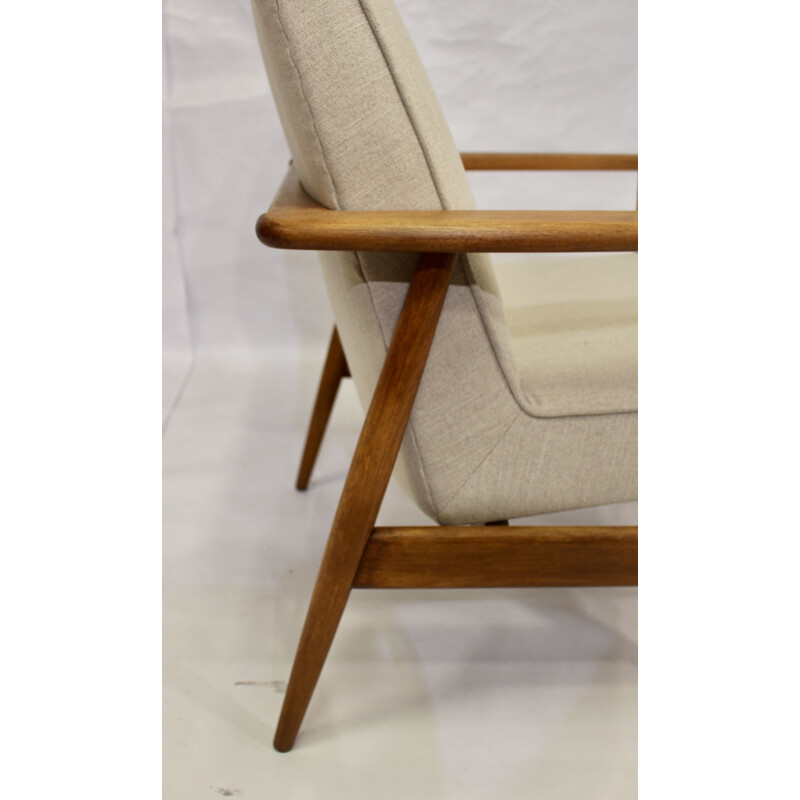 Pair of vintage armchairs by M. Zieliński 1960