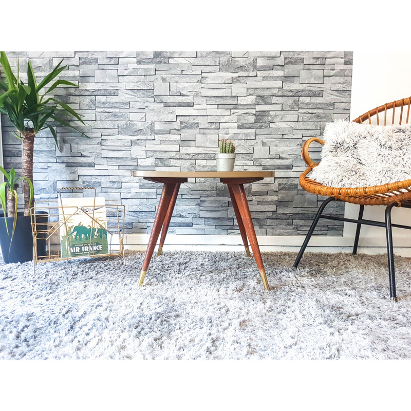 Vintage coffee table in formica 1970