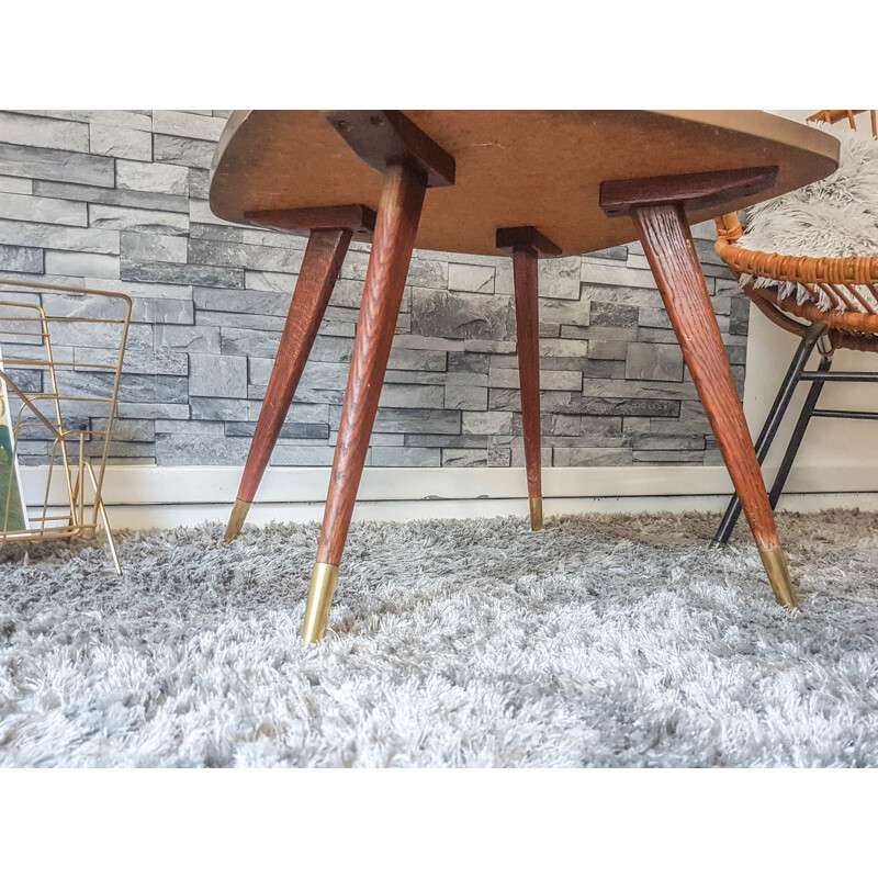 Vintage coffee table in formica 1970