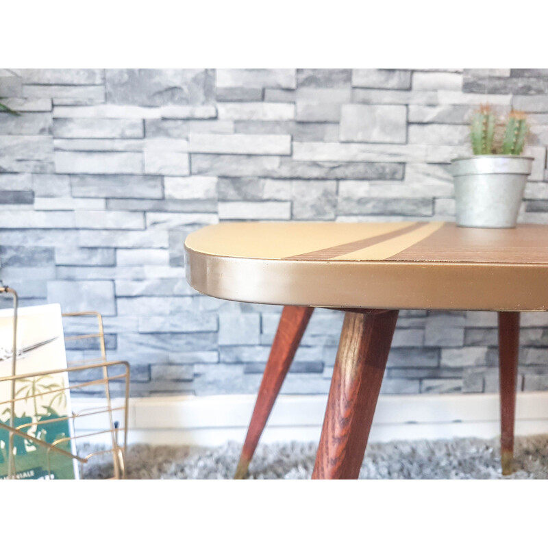 Vintage coffee table in formica 1970