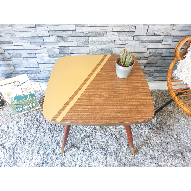 Vintage coffee table in formica 1970