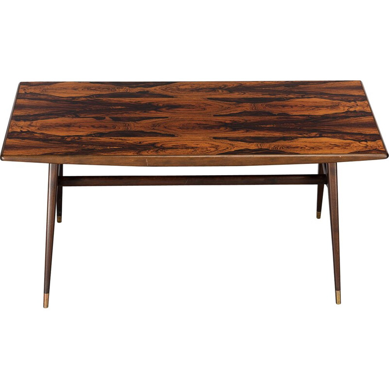 Vintage rosewood coffee table, Denmark 1970