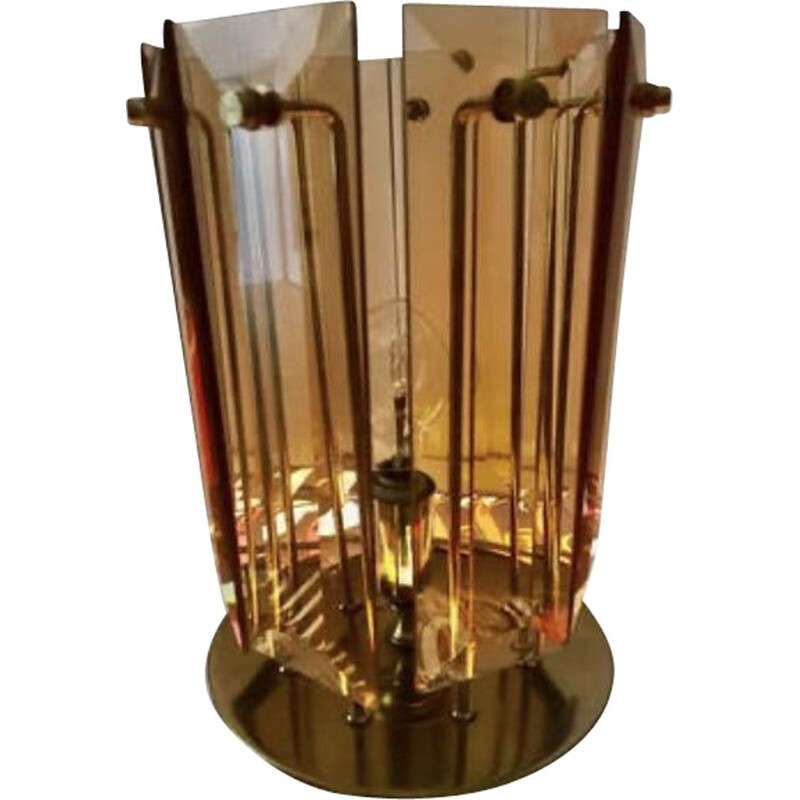 Lampe de table vintage Fontana Arte 1950