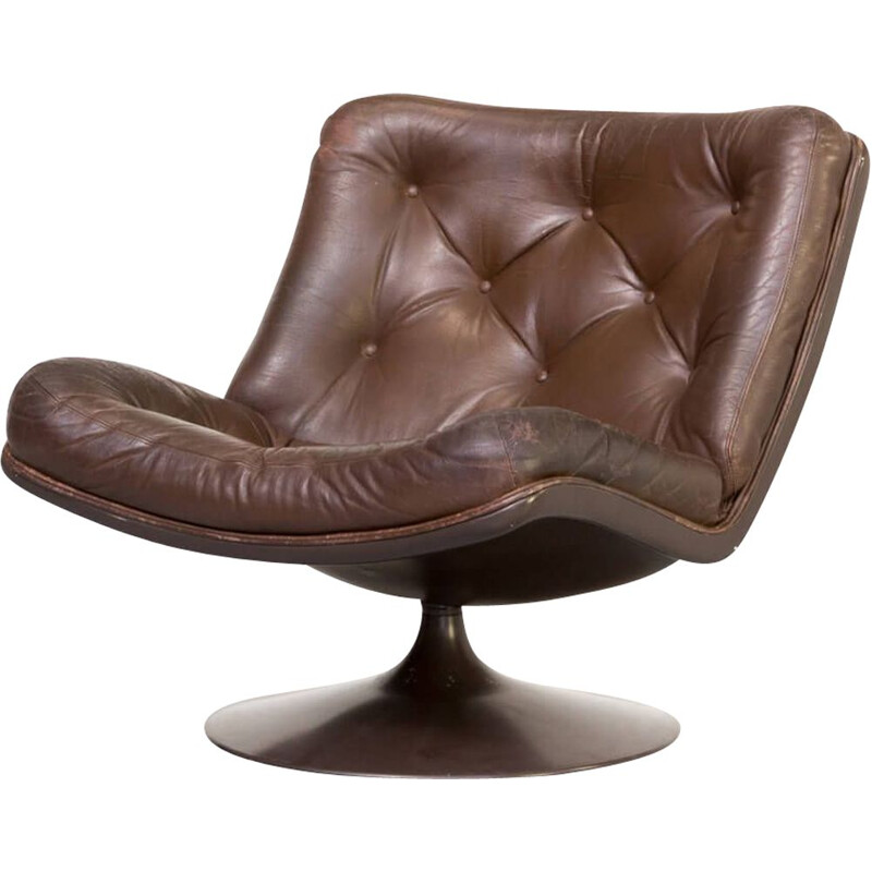 Fauteuil lounge vintage F976 par Geoffrey Harcourt 1960