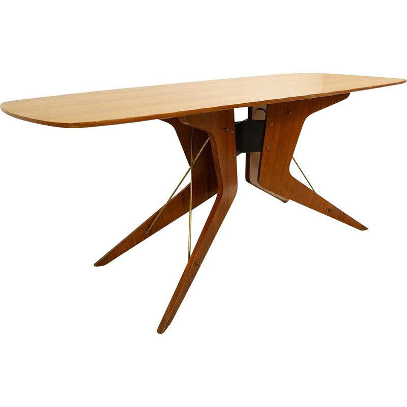 Vintage Italian sculptural dining table