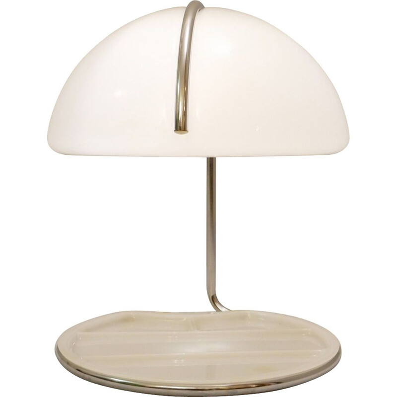 Lampe de Bureau vintage  Conchiglia par Luigi Massoni pour Guzzini, 1960