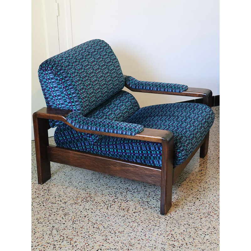 Vintage  rosewood sofa and armchairs scandinavian 1960