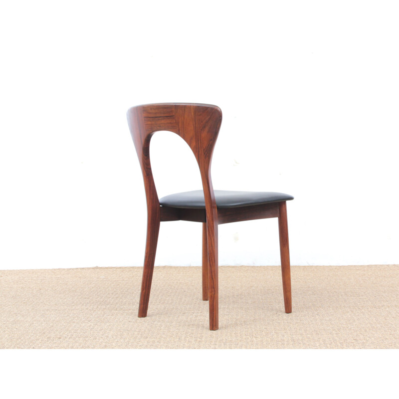 Suite de 4 cadeiras vintage Rio Rosewood modelo Peter de Niels Koefoed, 1958