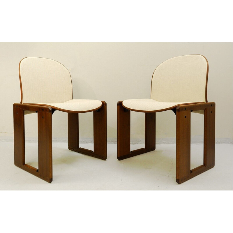 Pair Of Vintage Chairs Afra And Tobia Scarpa 1973