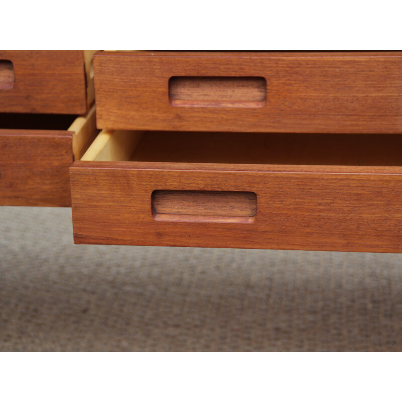 Vintage Scandinavian teak bookcase