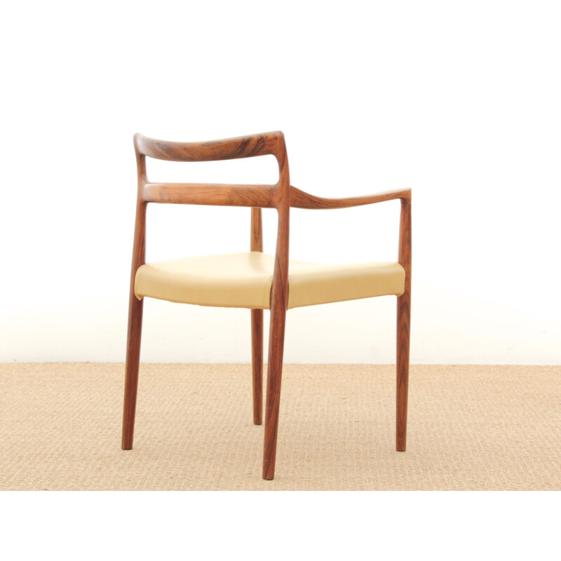 Scandinavian Rio rosewood armchair, Kai Lyngfeldt for Søren Willadsen