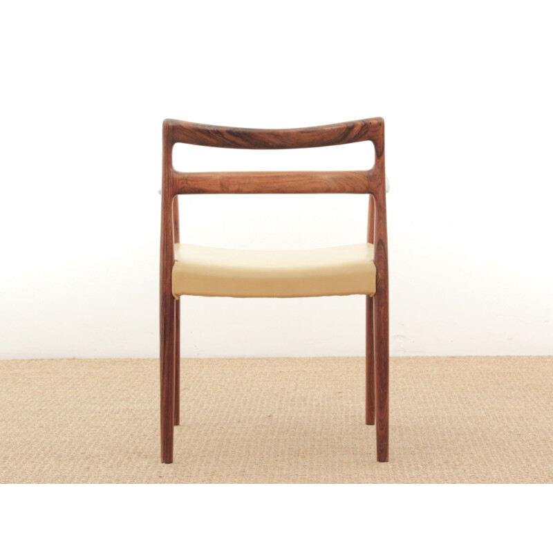 Scandinavian Rio rosewood armchair, Kai Lyngfeldt for Søren Willadsen