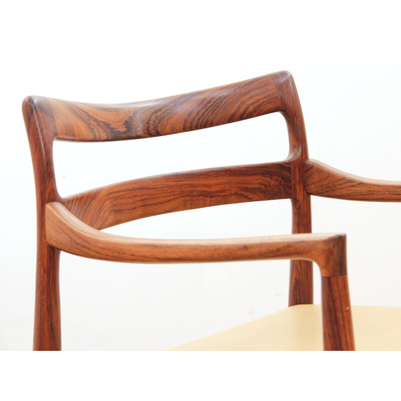 Scandinavian Rio rosewood armchair, Kai Lyngfeldt for Søren Willadsen