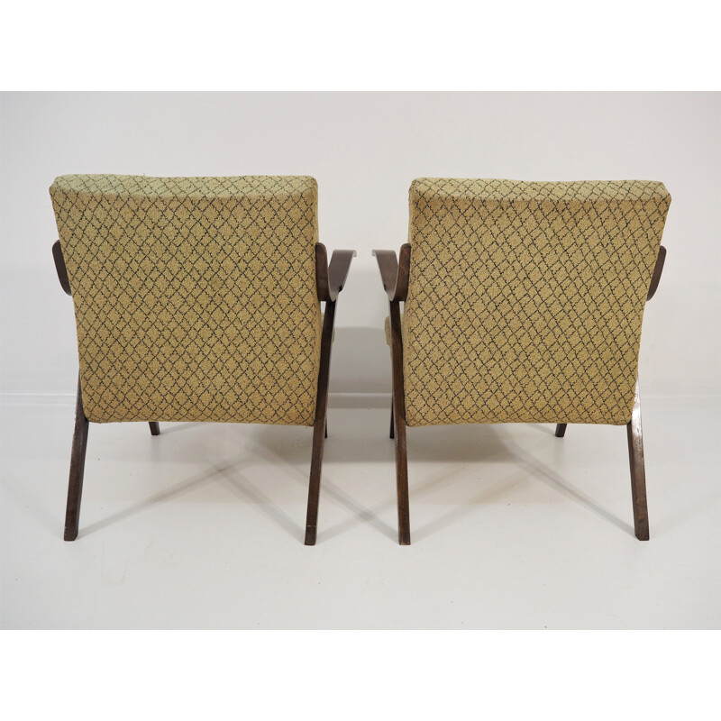 Pair of Vintage Armchairs, 1961