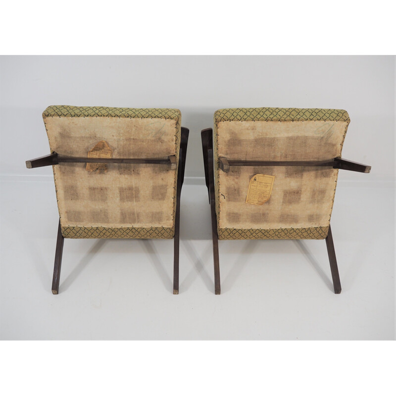 Pair of Vintage Armchairs, 1961