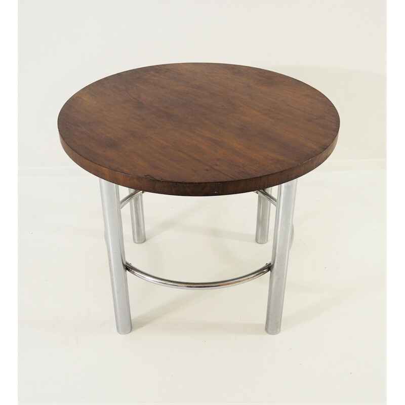 Vintage bauhaus table by Robert Slezak, 1930