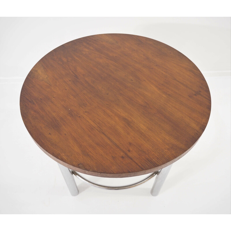 Vintage bauhaus table by Robert Slezak, 1930