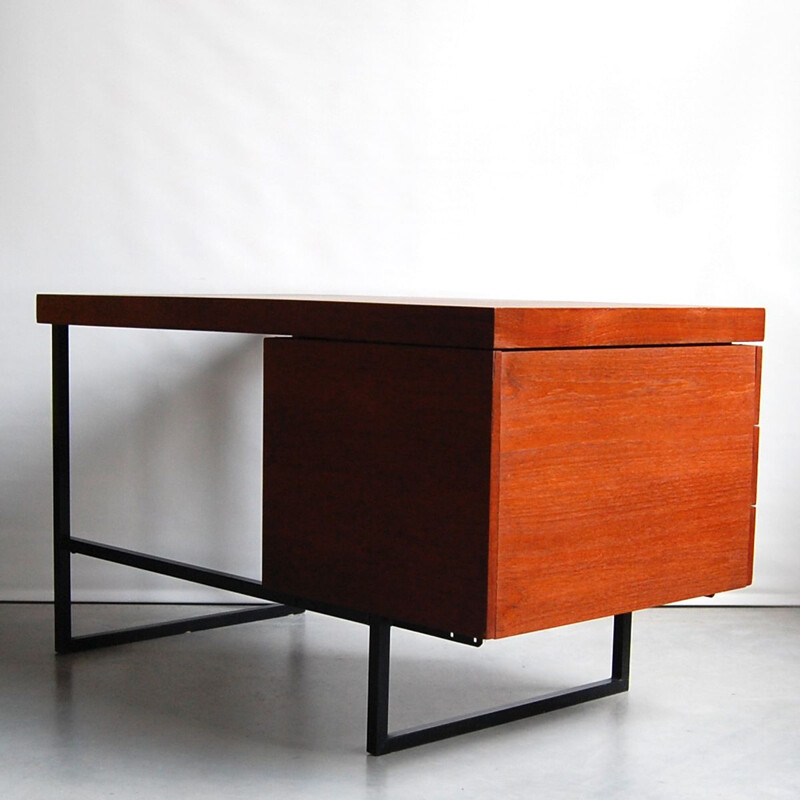 Vintage desk Bailiff by Pierre Guariche for Meurop , 1961