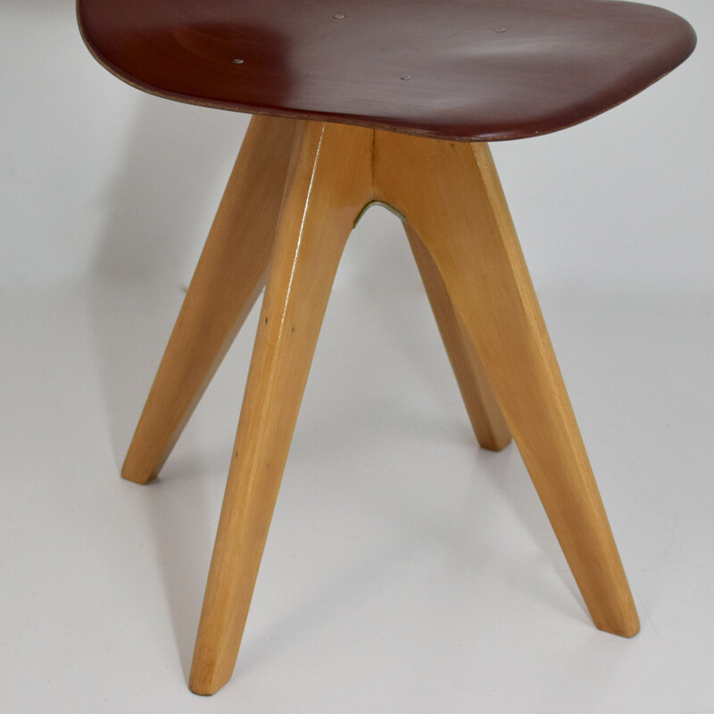 Vintage chair by Adam Stegner, for Pagholz Flötotto, 1946