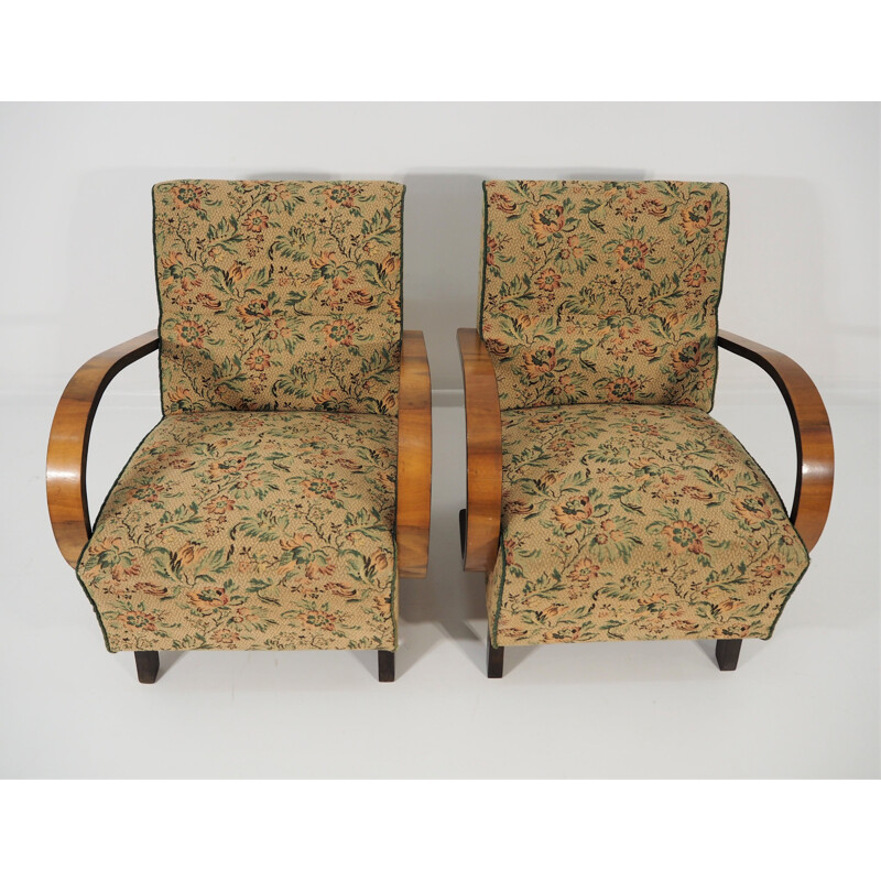 Pair of Vintage Armchairs Art Deco, 1950s