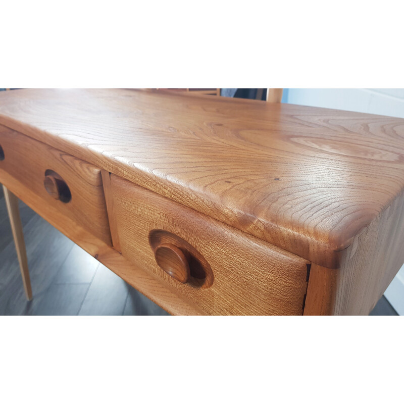 Vintage Ercol Dressing Table,Elm and Beech 1960s