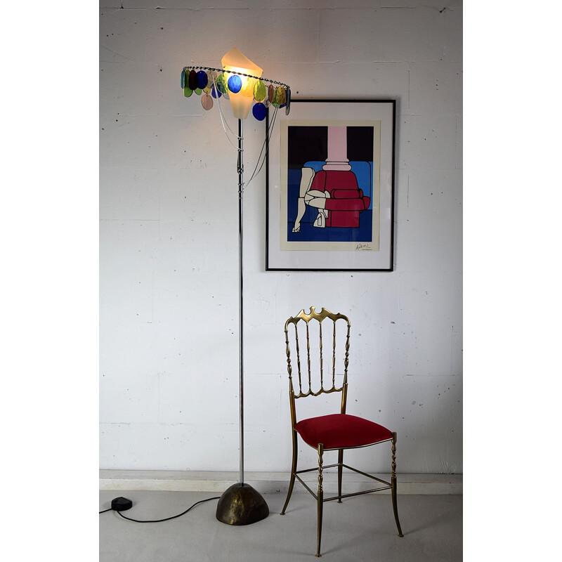 Vintage Sibari Floor Lamp by Toni Cordero for Artemide, 1990
