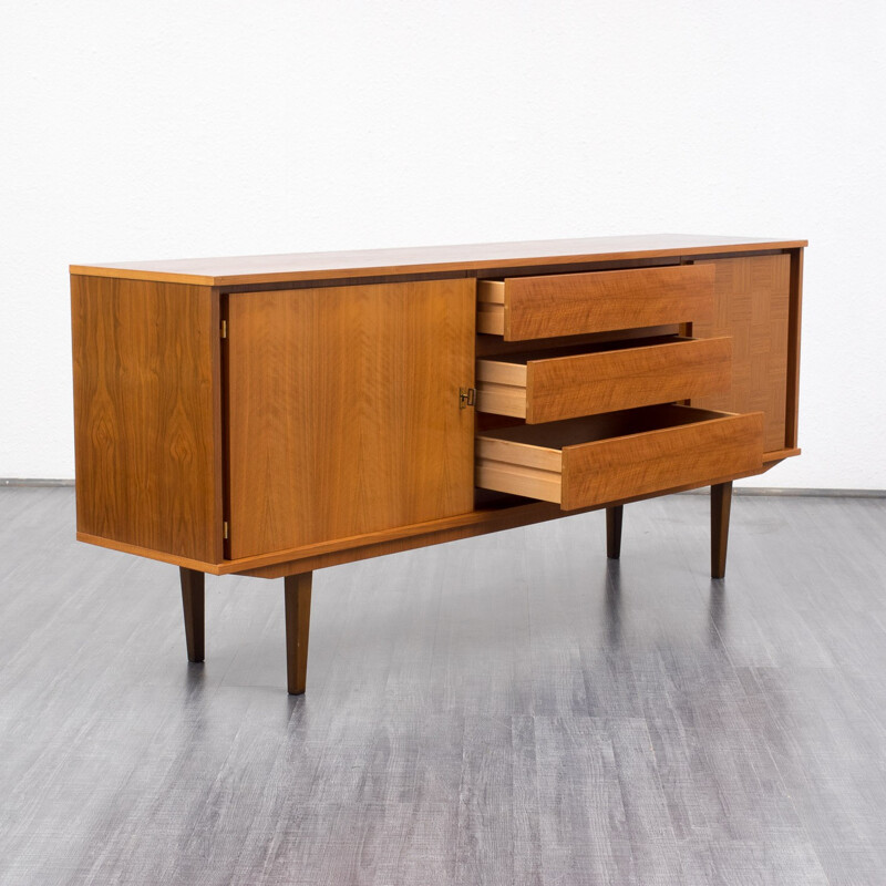 Vintage Walnut Sideboard - 1960s