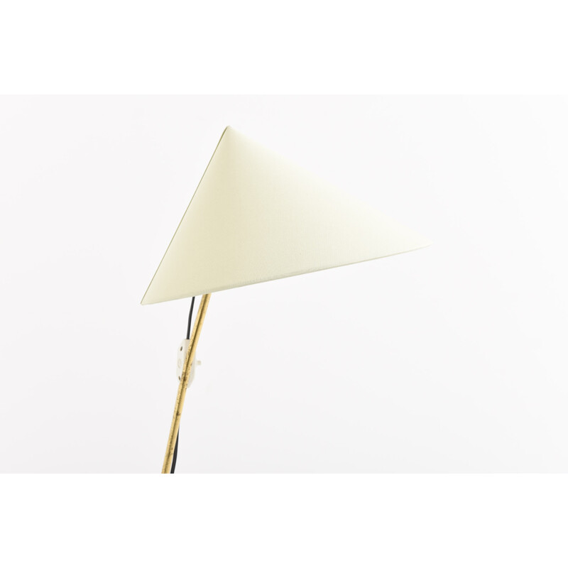 Vintage floor lamp in brass - 1950s