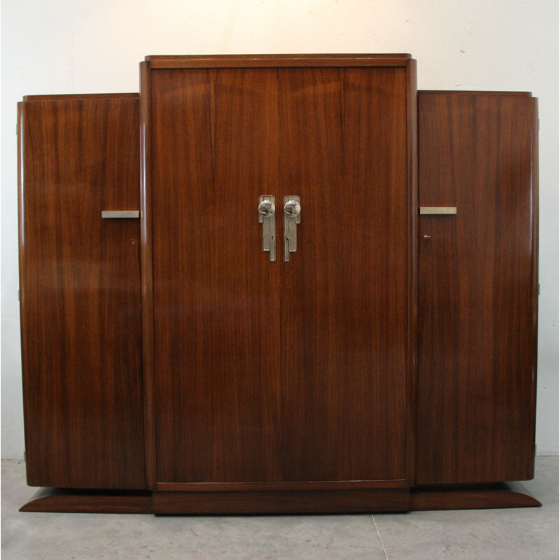 Vintage Art Deco cabinet in rosewood, France 1930