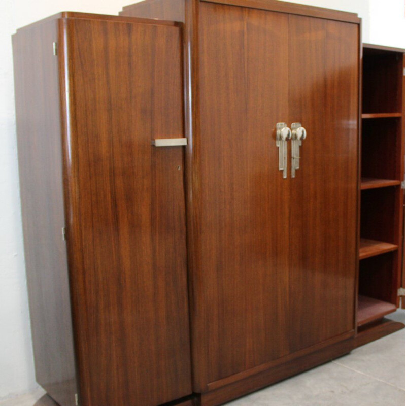 Vintage Art Deco cabinet in rosewood, France 1930