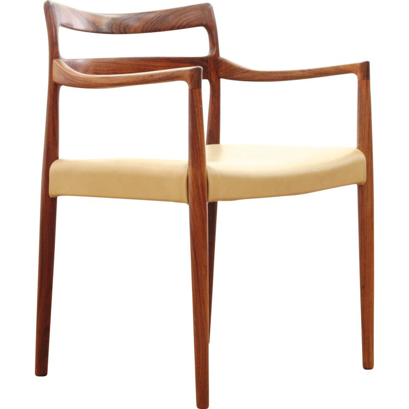 Scandinavian Rio rosewood armchair, Kai Lyngfeldt for Søren Willadsen