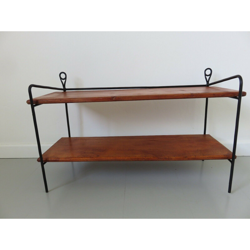 Etagere vintage a suspendre scandinave 1960