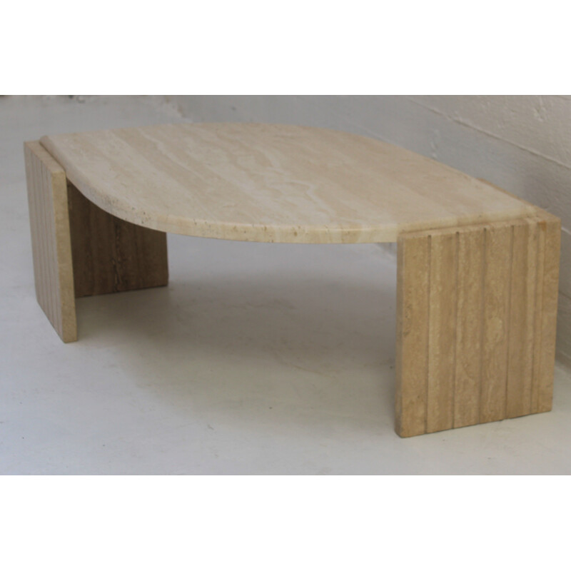 Vintage travertine table