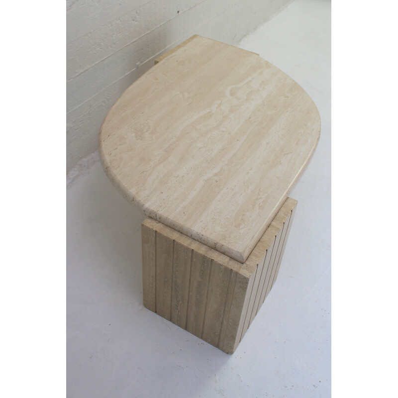 Vintage travertine table