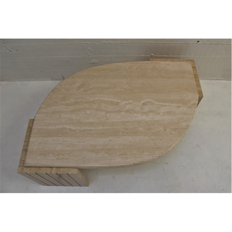 Vintage travertine table