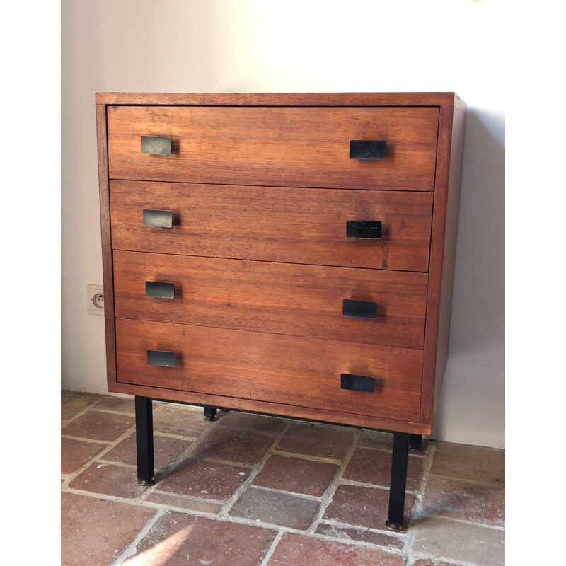 Vintage mini chest of drawers Philippon & Lecoq 1960