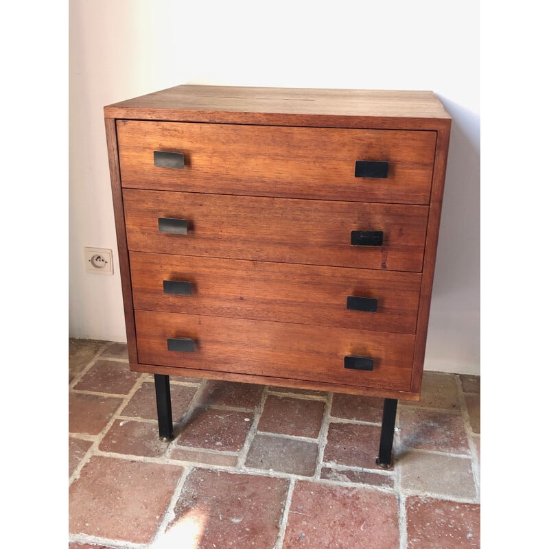 Vintage mini chest of drawers Philippon & Lecoq 1960