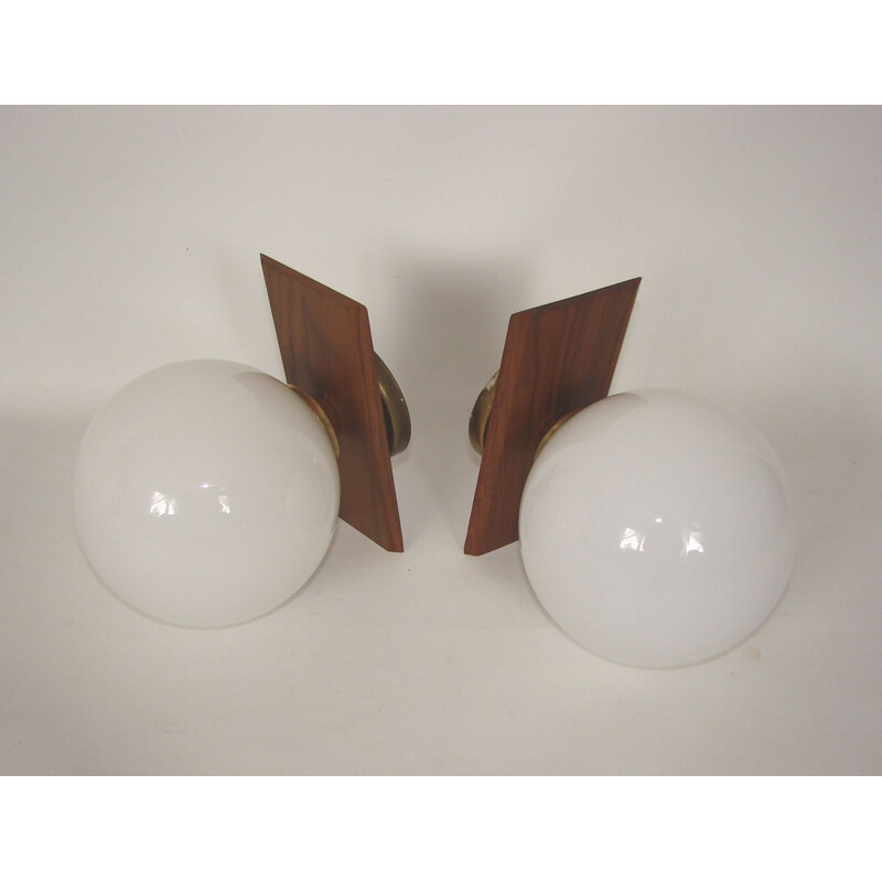 Pair of vintage wallcrafts, 1960s