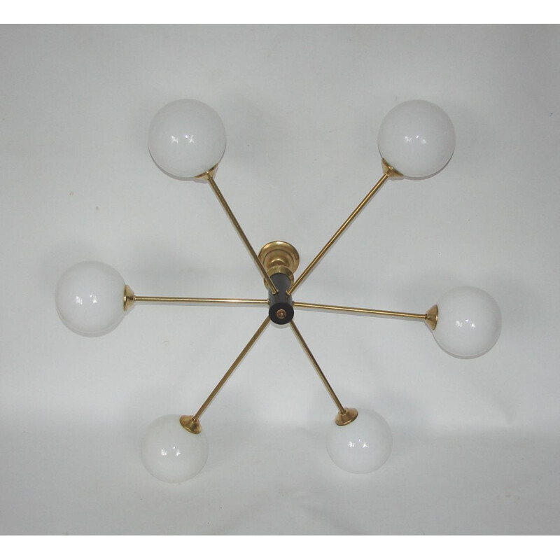 Vintage chandelier Stilnovo 1960s